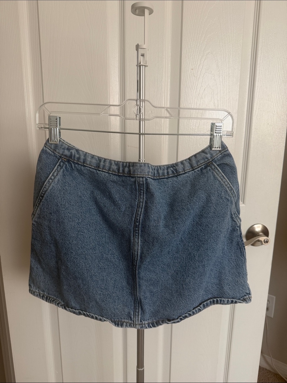 H&M Blue Denim Mini Skirt